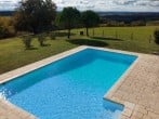 Pool from upper level Pool from upper level